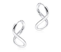 Silver Hoop Earring HO-2606